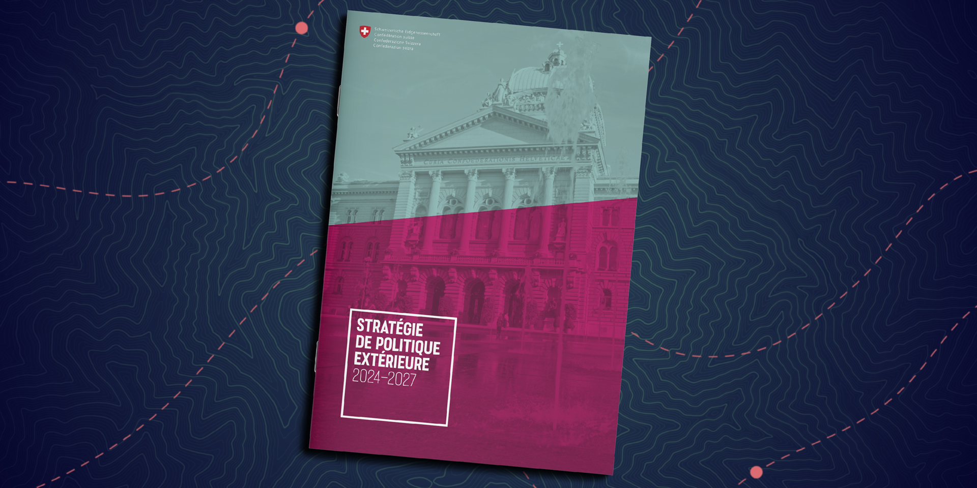 Page de couverture de la stratégie de politique extérieure 2024-2027.