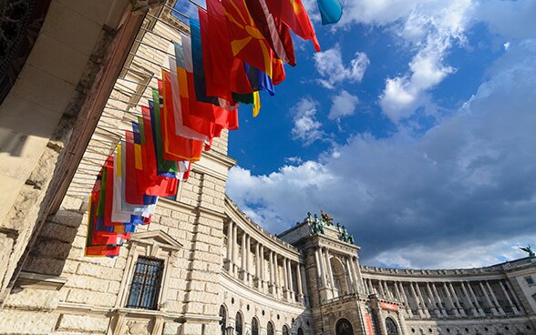 The Hofburg in Vienna