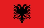 Flagge Albanien