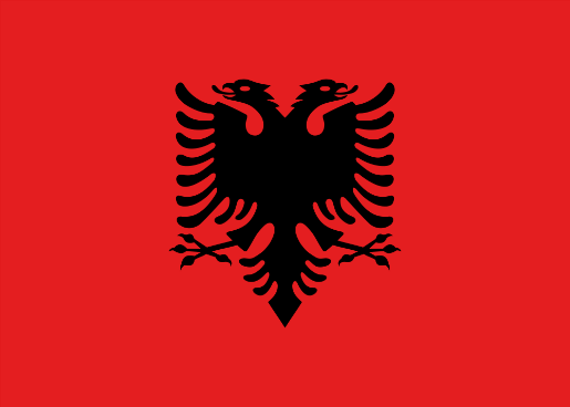 Bandiera Albania