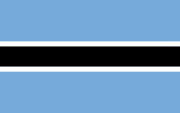 Flag Botswana