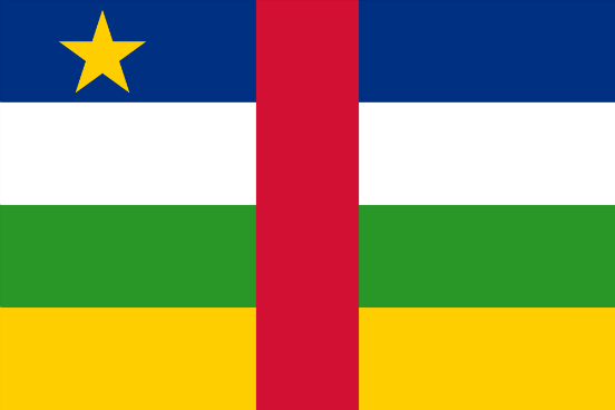 Flag Central African Republic