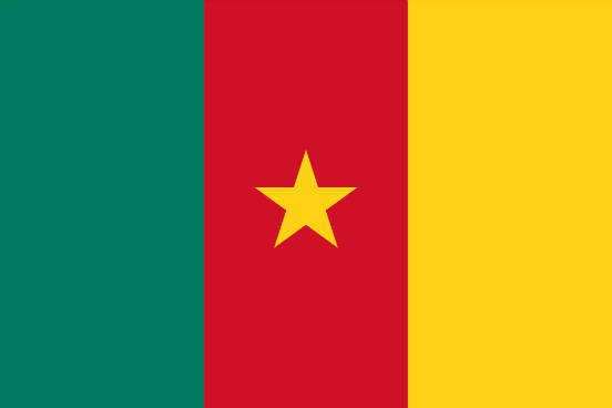 Flagge Kamerun