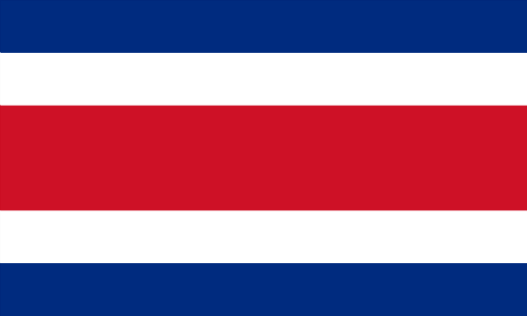 Flagge Costa Rica