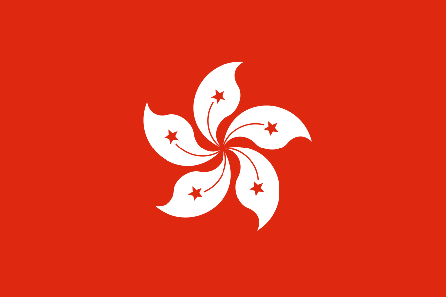 Flagge Hong Kong