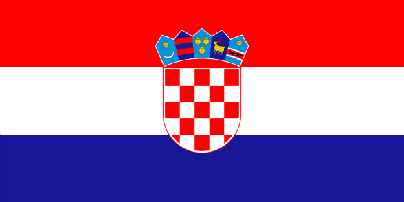 Flagge Kroatien