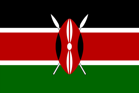 Flagge Kenia