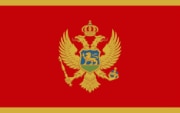 Flagge Montenegro