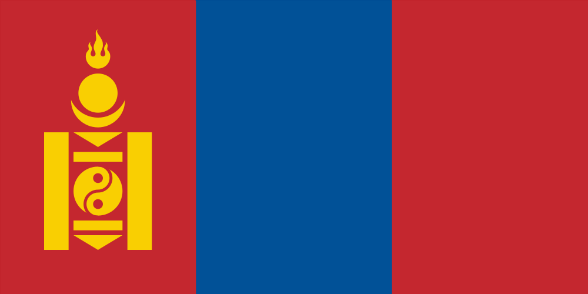 Flagge Mongolei