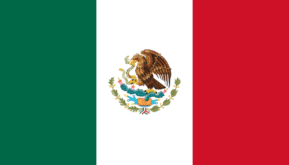 Flagge Mexiko