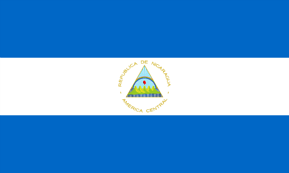 Flagge Nicaragua