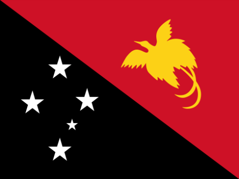 Flagge Papua-Neuguinea