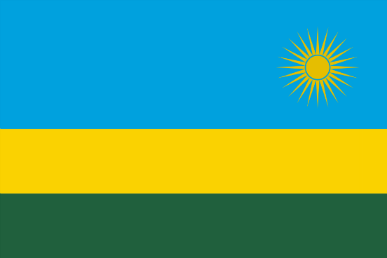 Flag Rwanda