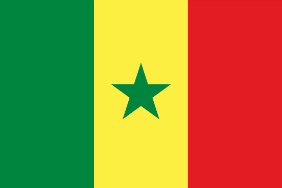 Flagge Senegal