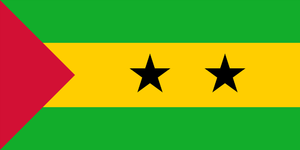 Flag São Tomé and Príncipe