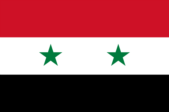 Flagge Syrien