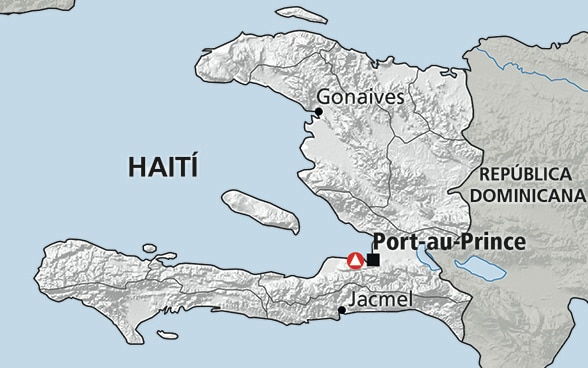 Mapa de Haití