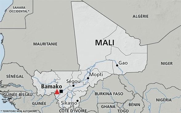 Carte du Mali