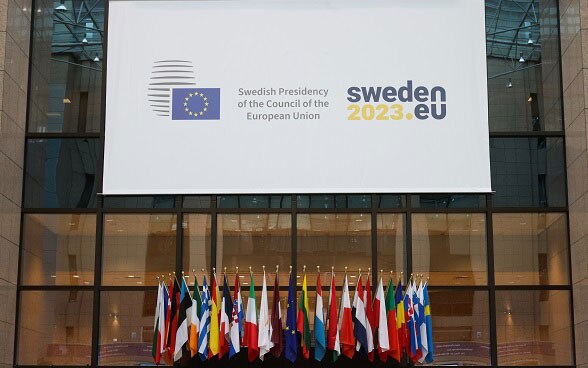 Le logo de la suédoise du Conseil de l’UE