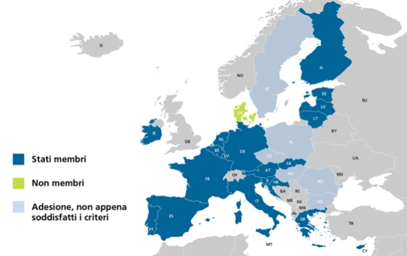 L'Unione economica e monetaria (carta)