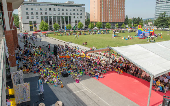 Energietag für Schülerinnen und Schüler in Nova Gorica.